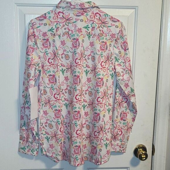 NWT FLORAL BUTTON-DOWN SIZE S - Picture 5 of 5